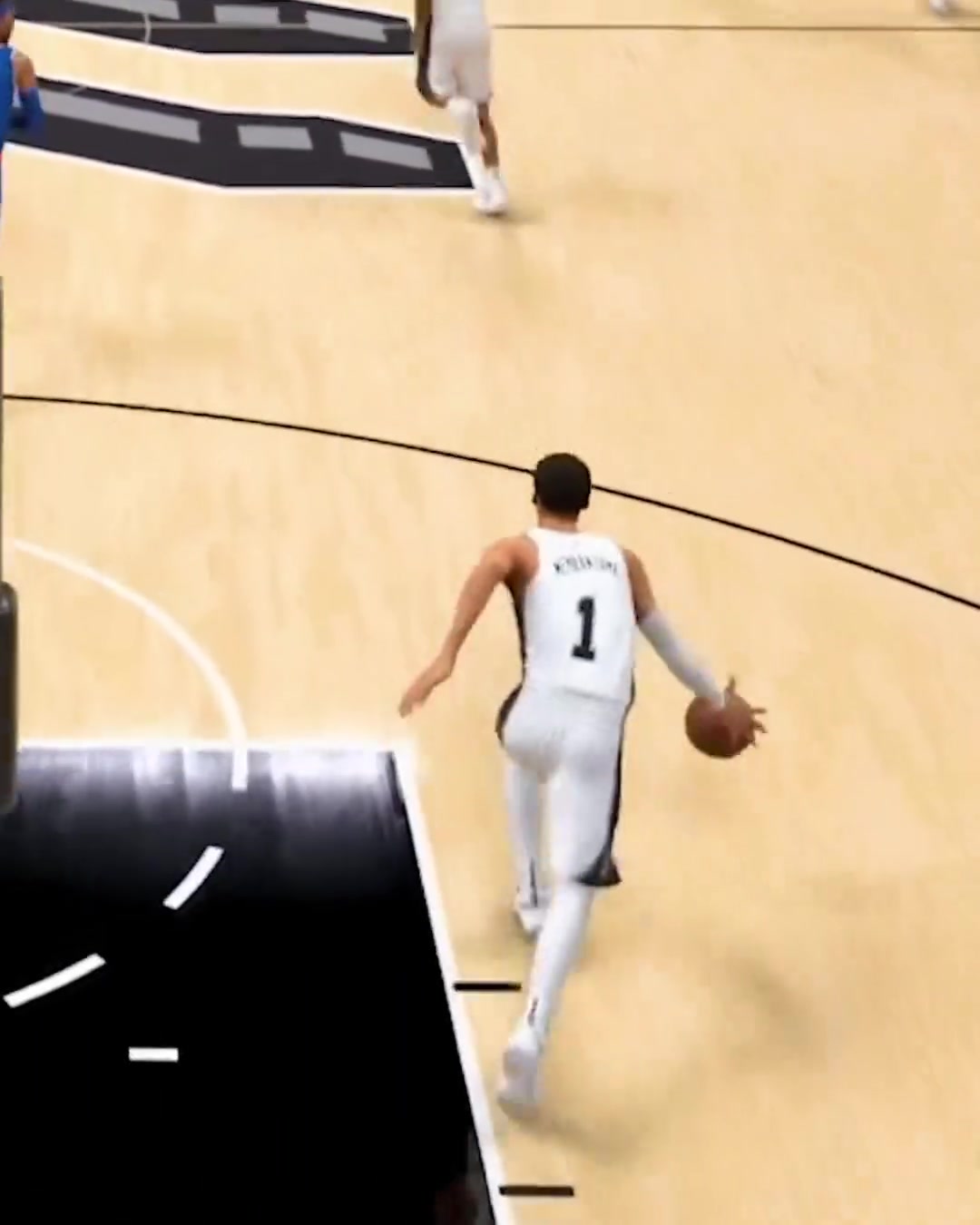 NBA2K里的文班簡(jiǎn)直無所不能！